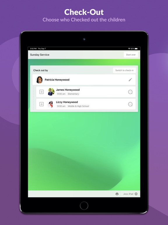 Screenshot #6 pour Planning Center Check-Ins