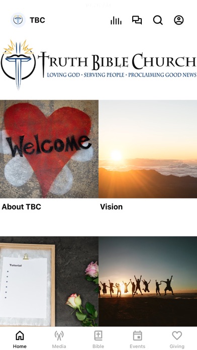 Truth Bible Church Screenshot