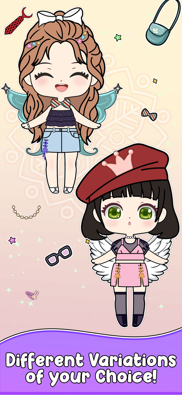 Chibi Doll Game Doll Dress Up