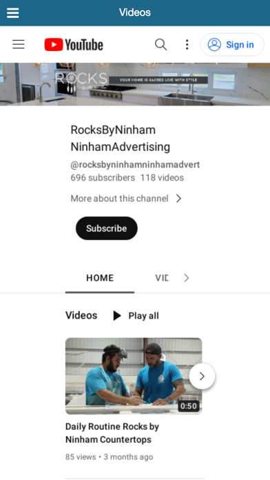 Ninham Collection Screenshot