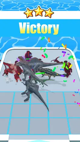 Game screenshot Dino Leveling: Eat & Run apk