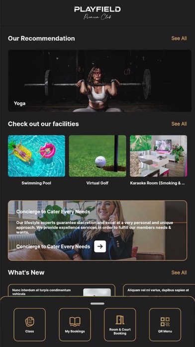 Playfield Premium Club Screenshot