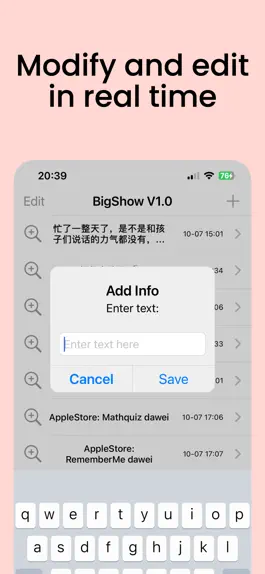 Game screenshot BigShow apk
