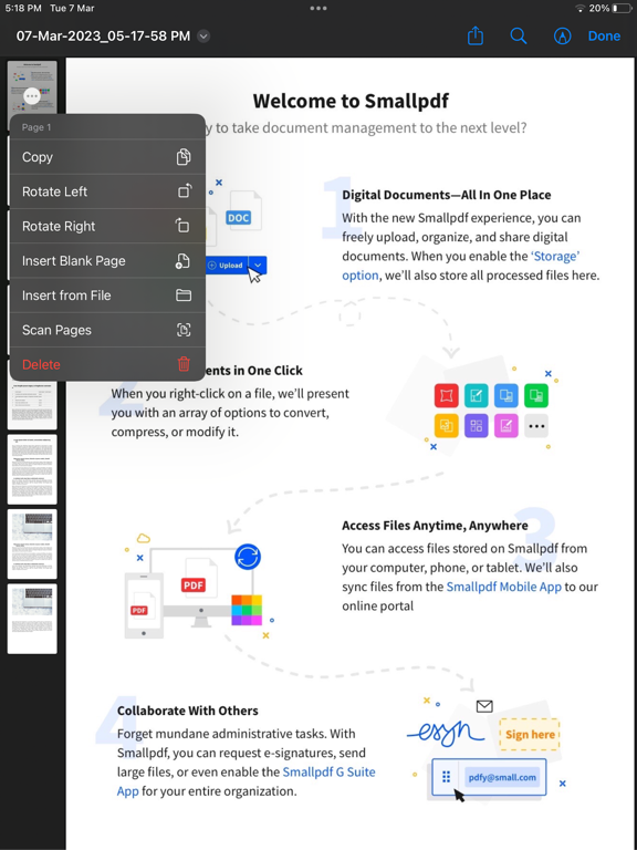 PDF Maker Pro - Scanner iPad screenshot 4 - Business app