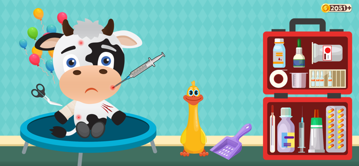 Doctor Animals Vet Care Games