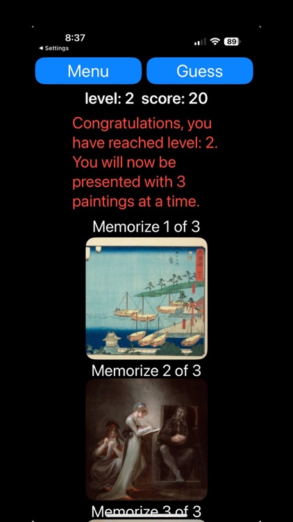 Explore Art History Game screenshot-7