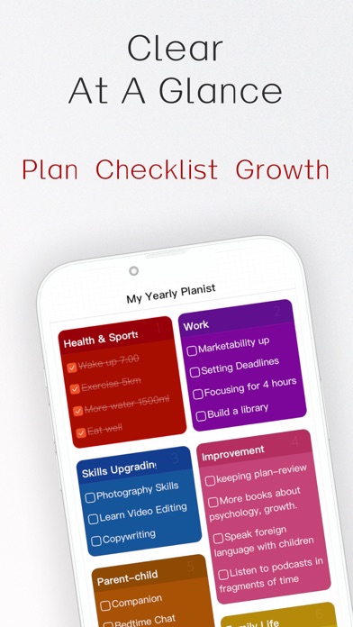 Planist - Planner & Check List Screenshot