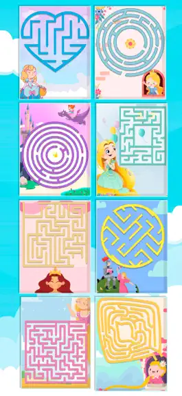 Game screenshot Rapunzel Mazes Games apk
