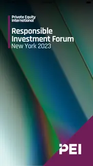 responsible investment forum23 iphone screenshot 1