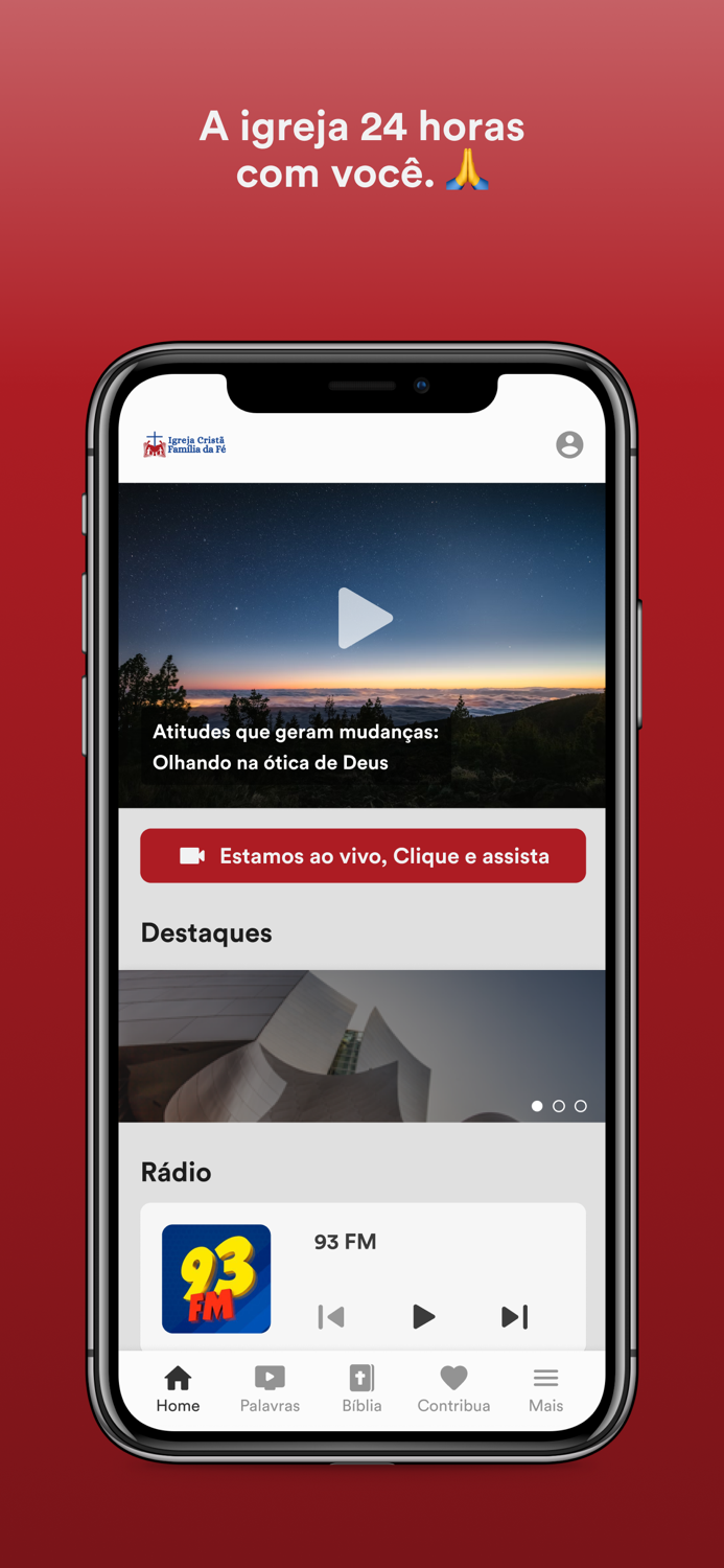 IGREJA CRISTÃ FAMÍLIA DA FÉ