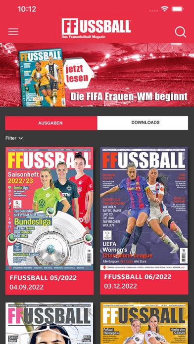 FFussball Magazin Screenshot