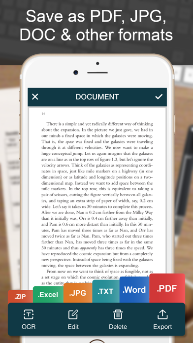 SCANNER - PDF Document Scan Screenshot
