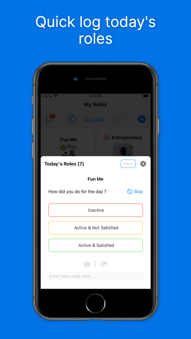 RolesTracker Screenshot
