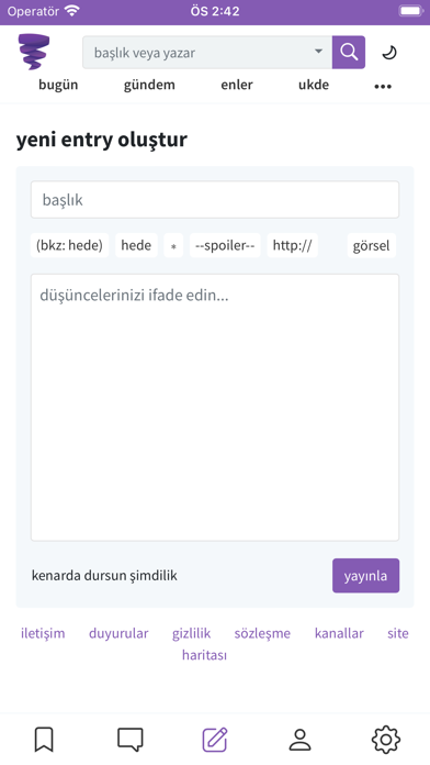 Epik Sözlük Screenshot