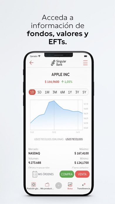 Singular Bank Móvil Screenshot