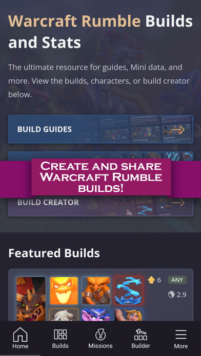Builds for Warcraft Rumble Screenshot
