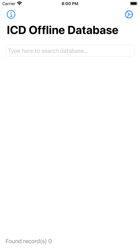 ICD Offline Database - 2.1.0 - (iOS)