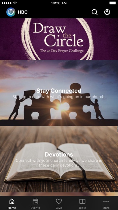 Hornsby Baptist Church Screenshot