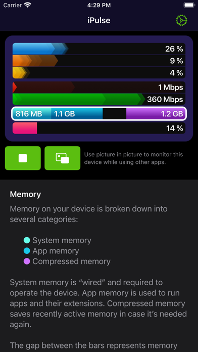 iPulse - Monitor Your Deviceのおすすめ画像4