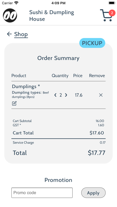 Sushi & Dumpling House Screenshot