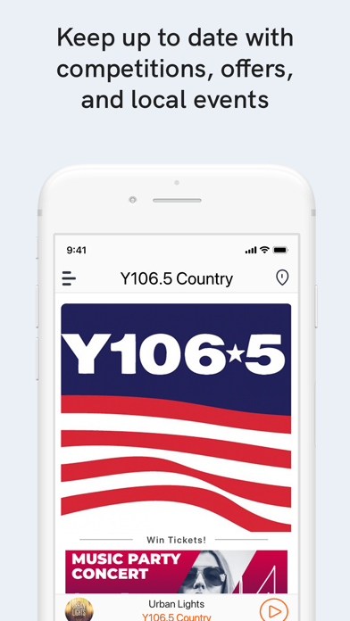 Y106.5 Country Screenshot