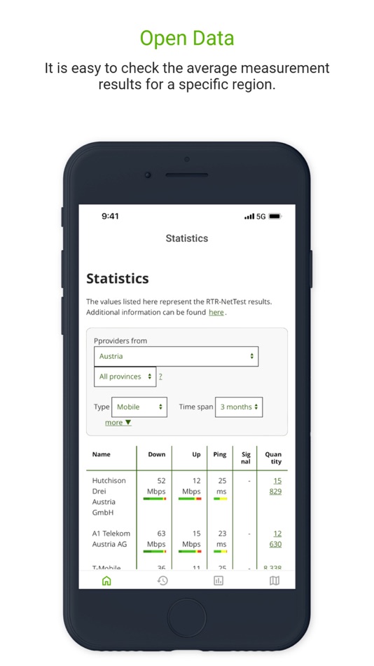#5. RTR-Netztest (iOS) Podle: RTR-GmbH
