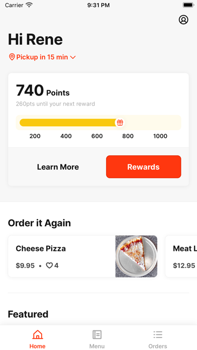 Joe's Pizza & Pasta - Ft Worth Screenshot
