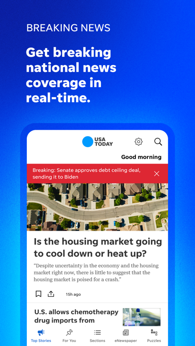 USA TODAY: US & Breaking Newsスクリーンショット