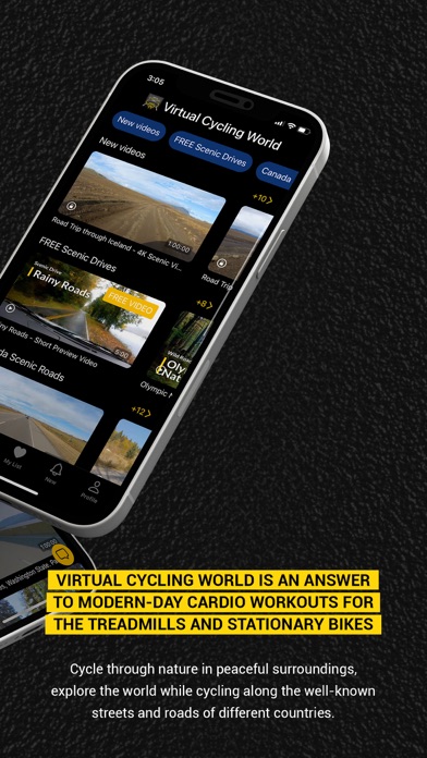 Virtual Cycling World Screenshot