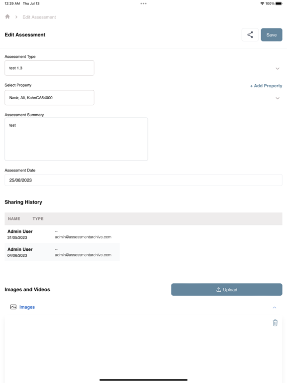 Screenshot #6 pour Assessment Archive