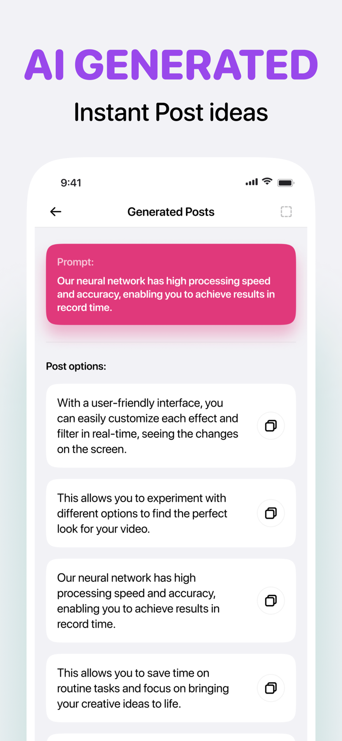 AIdeas Super Post Assistant