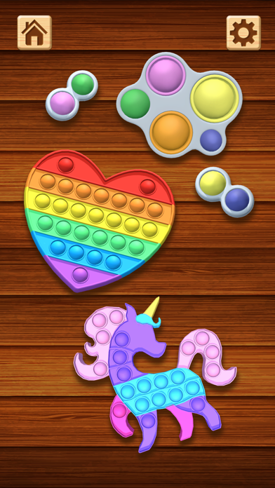 Antistress Pop it Toy 3D Games Screenshot