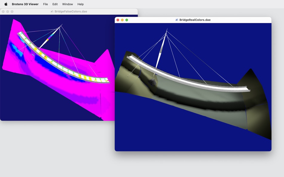 #5. Brotens 3D Viewer (macOS) Podle: Marcello Brocato