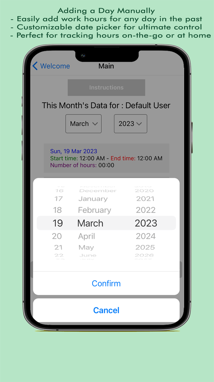 Trackr - Track your hours