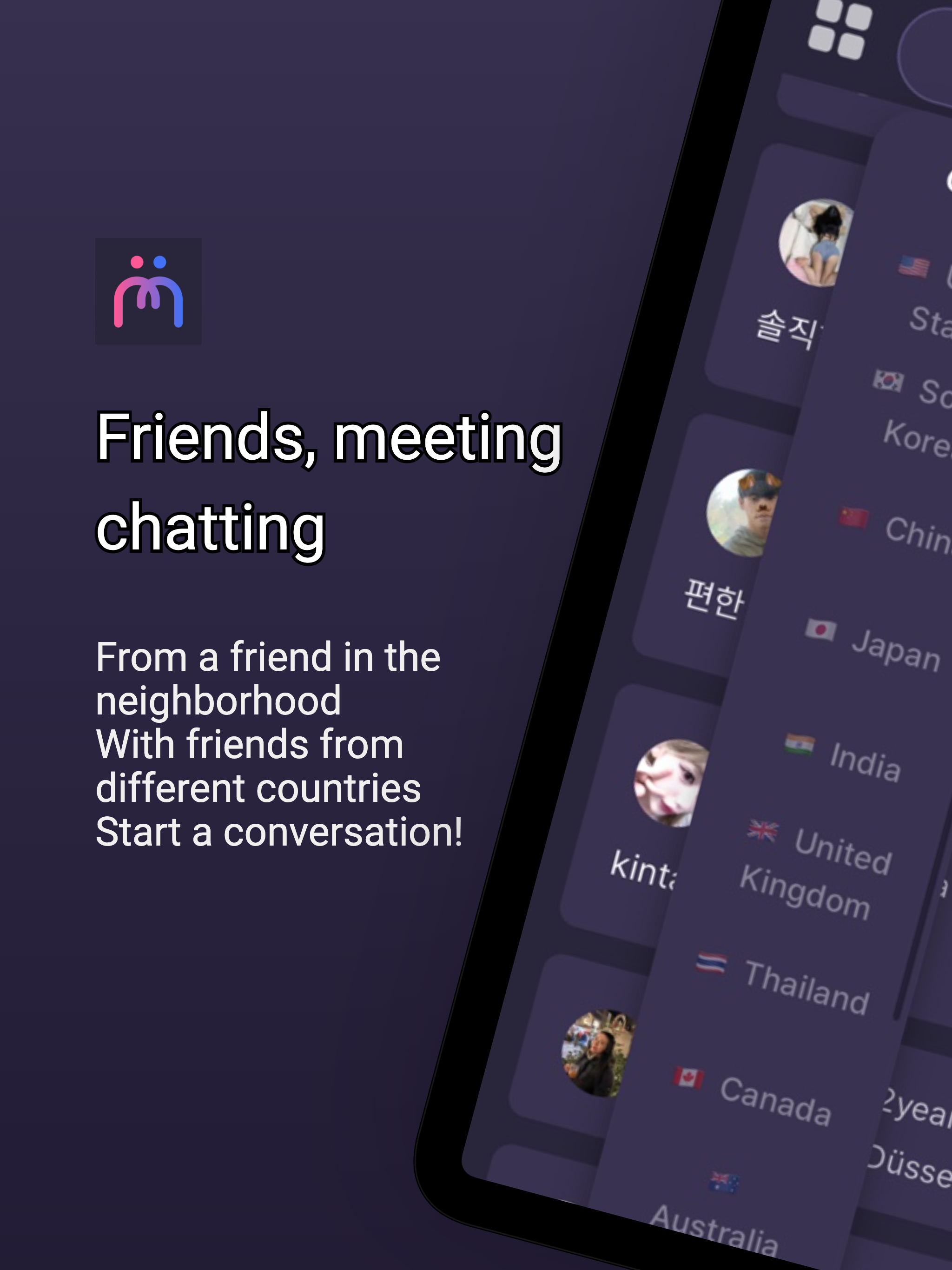 Kintalk - video, random chat