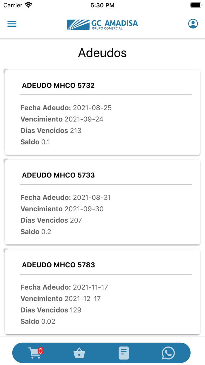 GC Amadisa  Clientes