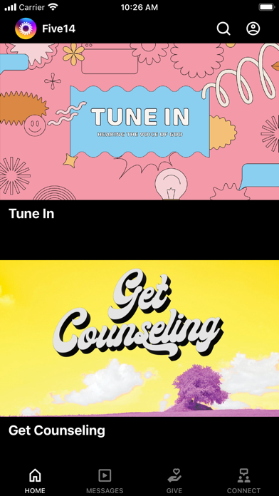 Five14 Church App Screenshot
