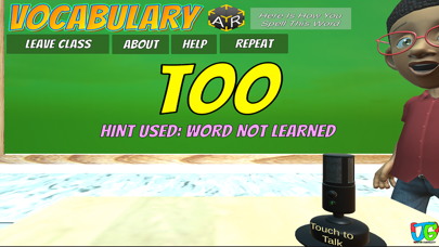 Vocabulary AR Screenshot
