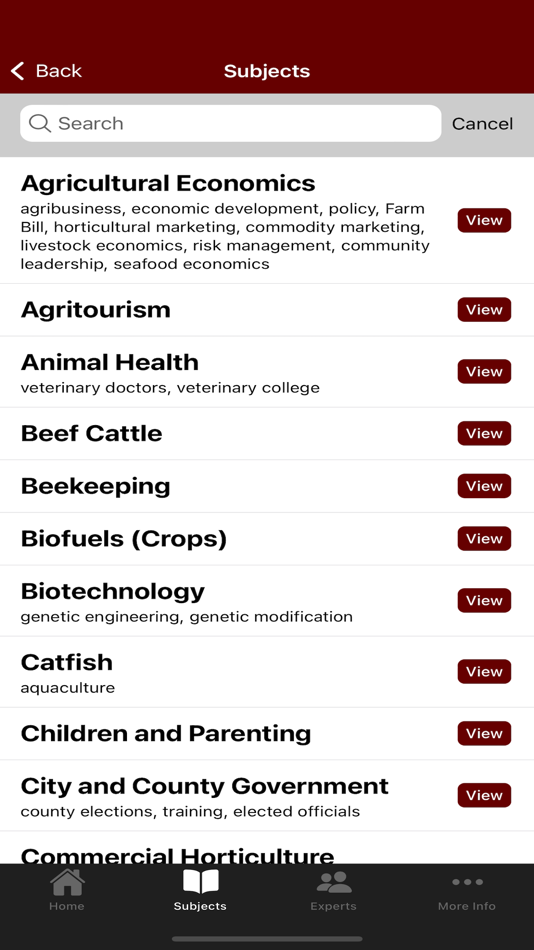 #2. MSU-E Experts Directory (iOS) Podle: Mississippi State University Extension Service