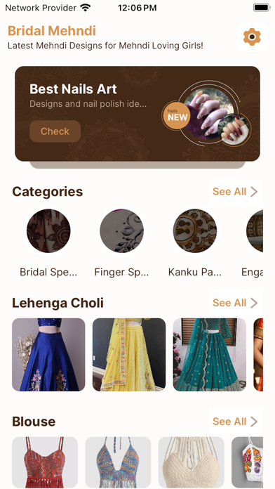 Bridal Mehndi Design 2024 Screenshot