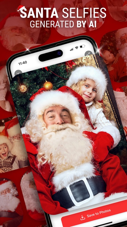 Santa In Photos - AI Santa