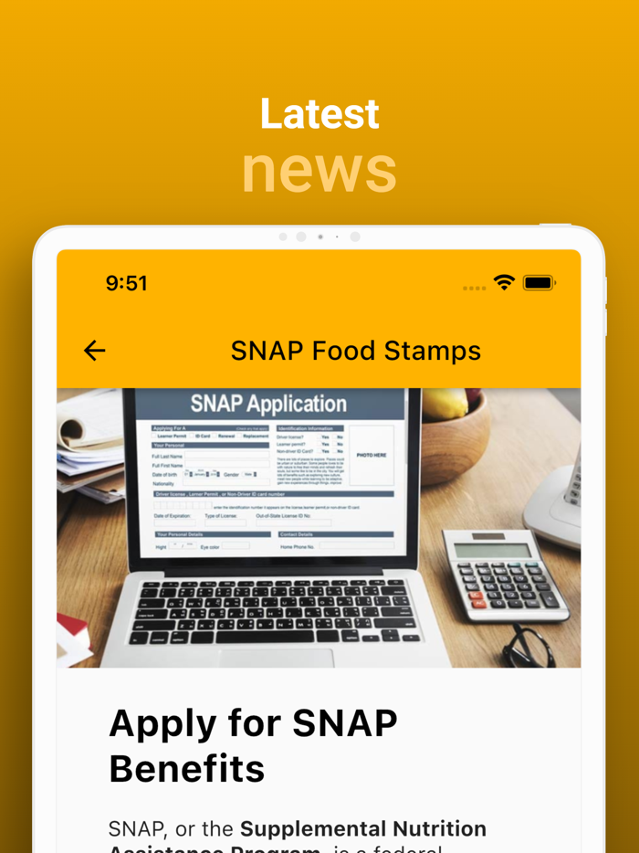 Food Stamps SNAP Benefits Info