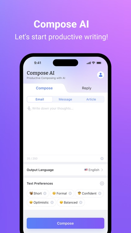 Compose AI: Writing Assistant