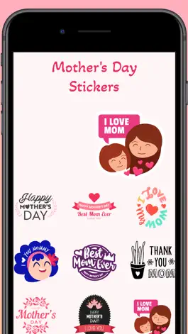 Game screenshot Mother's Day Stickers & Quotes hack