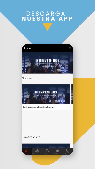 App Transformation Church Screenshot