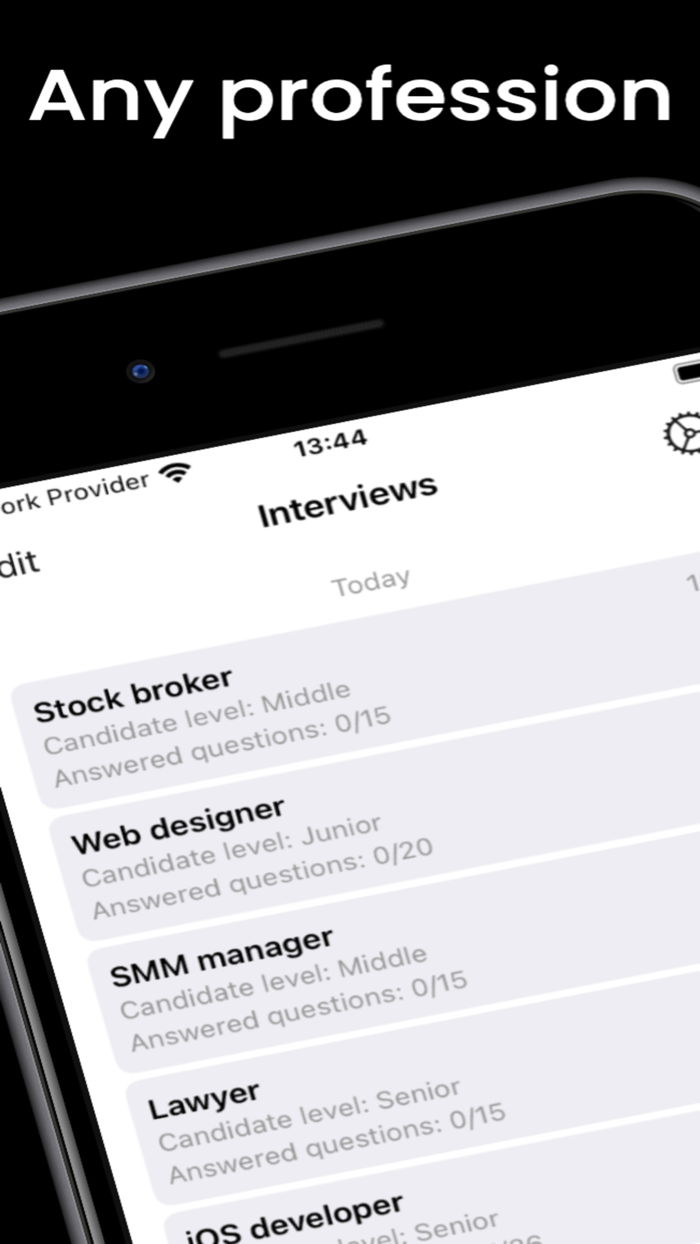 Mock job Interview simulator