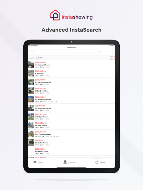 Instashowing iPad screenshot 4 - Business app