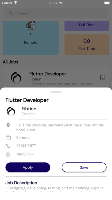 JobConnect Screenshot