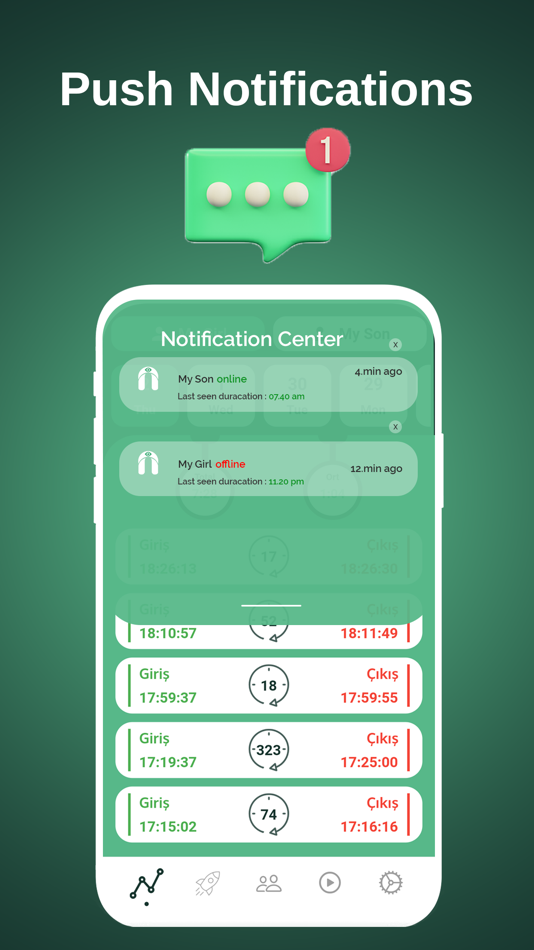 #4. Nowa : Last Seen Notification (iOS) By: yakup gumus