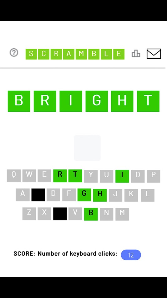 #3. Scramble Word Game (iOS) By: Robert Sandelman